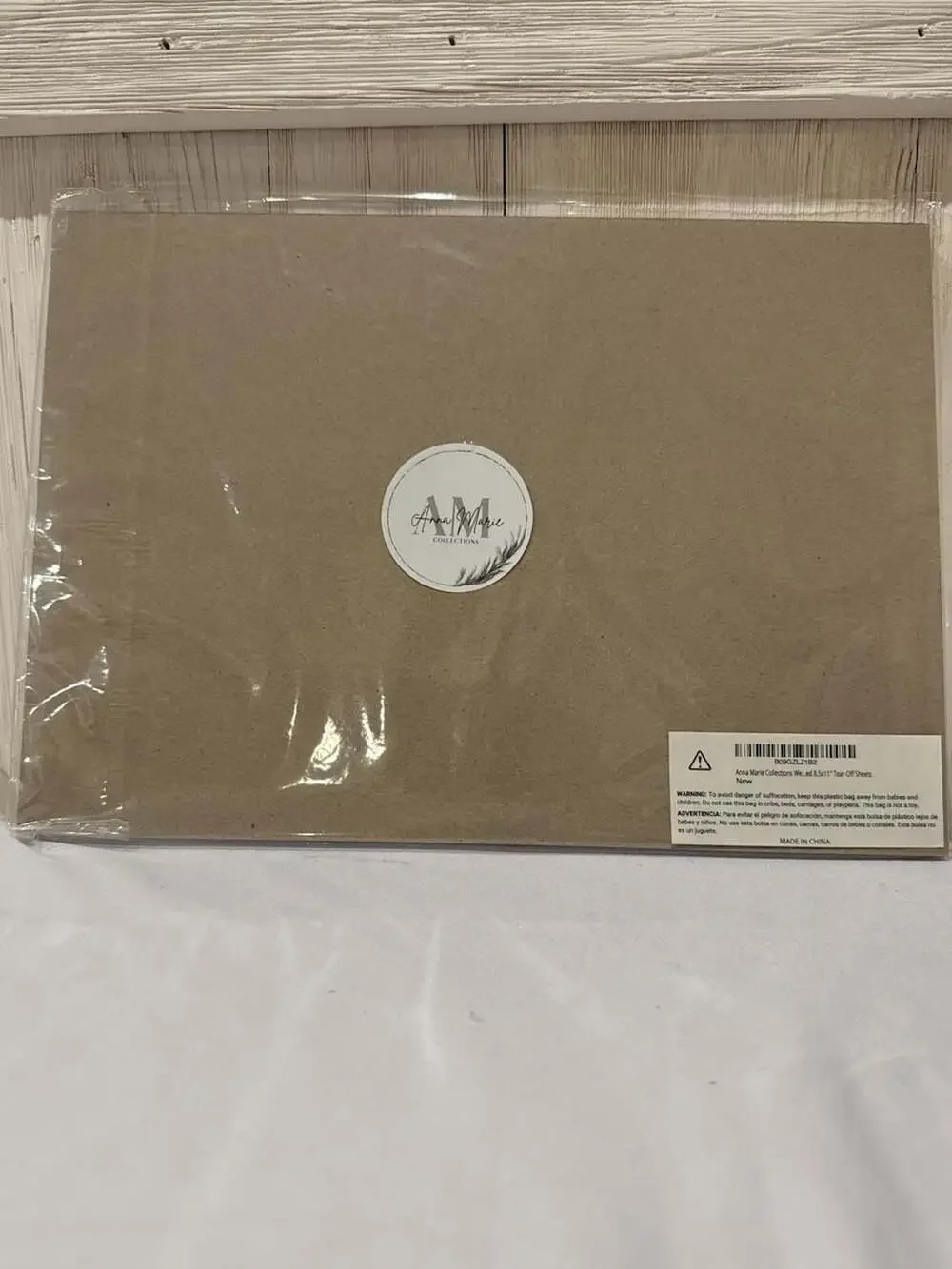 Anna Marie Collection Weekly Productivity Planner Notepad, 8.5x11 Tear-Off Sheet